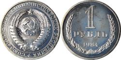 World Coins - Coin, Russia, Rouble, 1984, Saint-Petersburg, , Copper-Nickel-Zinc