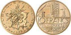 World Coins - France, 10 Francs, Mathieu, 1977, MDP, série FDC, Cupro-aluminium-nickel