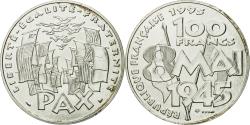 World Coins - Coin, France, 8 mai 1945, 100 Francs, 1995, Pessac, ESSAI, , Silver
