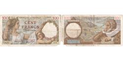 World Coins - France, 100 Francs, Sully, 1942-02-12, V.28452, VF(20-25)