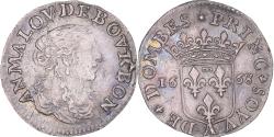 World Coins - Coin, FRENCH STATES, DOMBES, Anne Marie Louise de Orleans, 1/12 Ecu, 1668