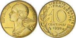 World Coins - Coin, France, Marianne, 10 Centimes, 1998, Paris, Lagriffoul,