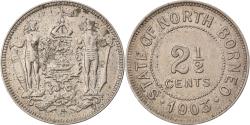 World Coins - Coin, BRITISH NORTH BORNEO, 2-1/2 Cent, 1903, Heaton, Birmingham,