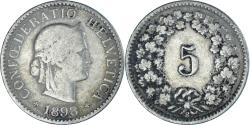World Coins - Coin, Switzerland, 5 Rappen, 1898