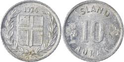 World Coins - Coin, Iceland, 10 Aurar, 1974