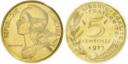 World Coins - Coin, France, Marianne, 5 Centimes, 1977, Paris, Lagriffoul,
