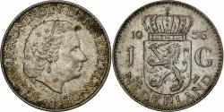 World Coins - Netherlands, Juliana, Gulden, 1956, Silver, , KM:184