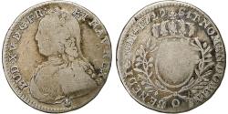 World Coins - France, Louis XV, 1/2 Ecu aux branches d'olivier, 1729, Riom, Silver,