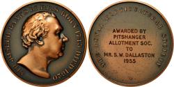 World Coins - United Kingdom , Medal, The Royal Horticultural Society, 1955, , Copper