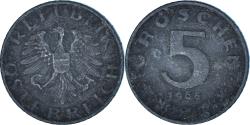 World Coins - Austria, 5 Groschen, 1965