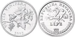 World Coins - Croatia, 2 Lipe, 2002, Aluminum, , KM:14