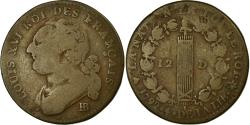 World Coins - Coin, France, 12 deniers français, 12 Deniers, 1792, Strasbourg,