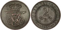World Coins - Coin, Denmark, Frederik VIII, 2 Öre, 1907, Copenhagen, , Bronze