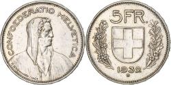 World Coins - Coin, Switzerland, 5 Francs, 1932, Bern, , Silver, KM:40