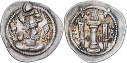 Ancient Coins - Sasanian Kings, Peroz I, Drachm, ca. 457/9-484, Silver,