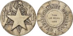World Coins - France, Medal, Etablissements Desmarais, Business & industry, 1966, A. Guzman