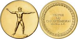 World Coins - France, Medal, Statue du Cap Artémision, Gilt Bronze,