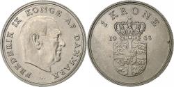 World Coins - Denmark, Frederik IX, Krone, 1968, Copper-nickel, , KM:851.1