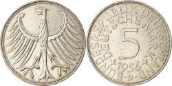 World Coins - Coin, GERMANY - FEDERAL REPUBLIC, 5 Mark, 1956, Munich, , Silver