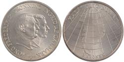 World Coins - Coin, Denmark, Frederik IX, 2 Kroner, 1953, Copenhagen, , Silver