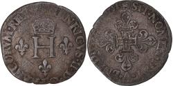 World Coins - Coin, France, Henri II, Sol Parisis, 1551, Paris, , Billon