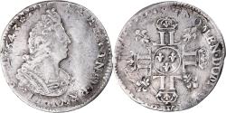 World Coins - Coin, France, Louis XIV, 1/12 Ecu aux 8 L, 1704, Lille, réformé, pedigree