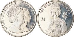 World Coins - Coin, BRITISH VIRGIN ISLANDS, Dollar, 2012, Franklin Mint, Elizabeth II -