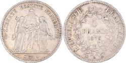 World Coins - Coin, France, Hercule, 5 Francs, 1873, Paris, , Silver, KM:820.1