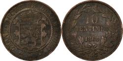 World Coins - Coin, Luxembourg, William III, 10 Centimes, 1865, Paris, , Bronze