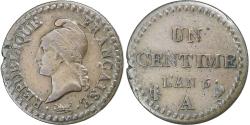 World Coins - France, Centime, Dupré, AN 6, Paris, Bronze, , Gadoury:76, KM:646