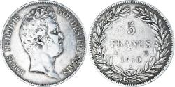 World Coins - Coin, France, Louis-Philippe, 5 Francs, 1830, Paris, , Silver