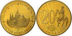 World Coins - Hungary, 20 Euro Cent, Fantasy euro patterns, Essai-Trial, 2003