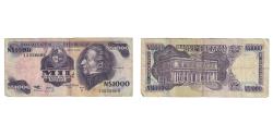 World Coins - Banknote, Uruguay, 1000 Nuevos Pesos, KM:64b, VG(8-10)