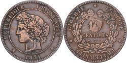 World Coins - France, 10 Centimes, Cérès, 1871, Paris, Bronze, , Gadoury:265