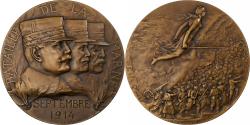 World Coins - France, Medal, Bataille de la Marne, septembre 1914, 1914, Bronze, Legastelois