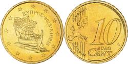 World Coins - Cyprus, 10 Euro Cent, 2012, , Brass, KM:81
