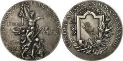 World Coins - France, Medal, Union Patriotique du rhône, Lyon, 1887, Rivet,