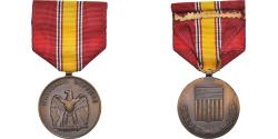 World Coins - United States of America, National Defense Service, Military, Medal, Excellent