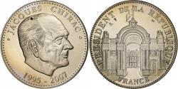 World Coins - France, Medal, Les Présidents de la République, Jacques Chirac, Copper-nickel
