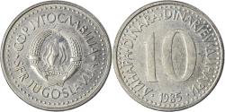 World Coins - Coin, Yugoslavia, 10 Dinara, 1985