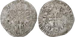 World Coins - France, Charles V, Blanc au K, 1365-1380, Billon, , Duplessy:363