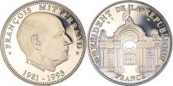 World Coins - France, Medal, François Mitterrand, Président de la République,