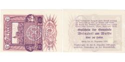 World Coins - Austria, Weinzierl am Walde, 50 Heller, 1920-12-31, UNC(63)
