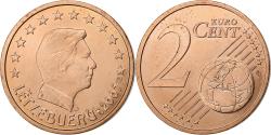 World Coins - Luxembourg, 2 Euro Cent, 2007, Paris, Copper Plated Steel,