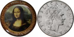 World Coins - Italy, Token, Da Vinci, Mona Lisa, Copper-nickel,