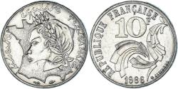 World Coins - Coin, France, Jimenez, 10 Francs, 1986, Variété Listel, , Nickel