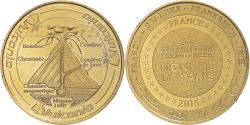 World Coins - France, Token, Tourist Token, 63/ Vulcania - Volcan en coupe, 2015, Monnaie de