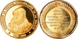 World Coins - France, Medal, Catherine de Médicis, History, , Vermeil