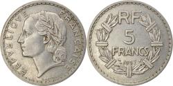 World Coins - Coin, France, Lavrillier, 5 Francs, 1937, Paris, , Nickel, KM:888, Le