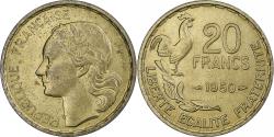 World Coins - France, Guiraud, 20 Francs, 1950, Paris, 3 faucilles / G GUIRAUD,